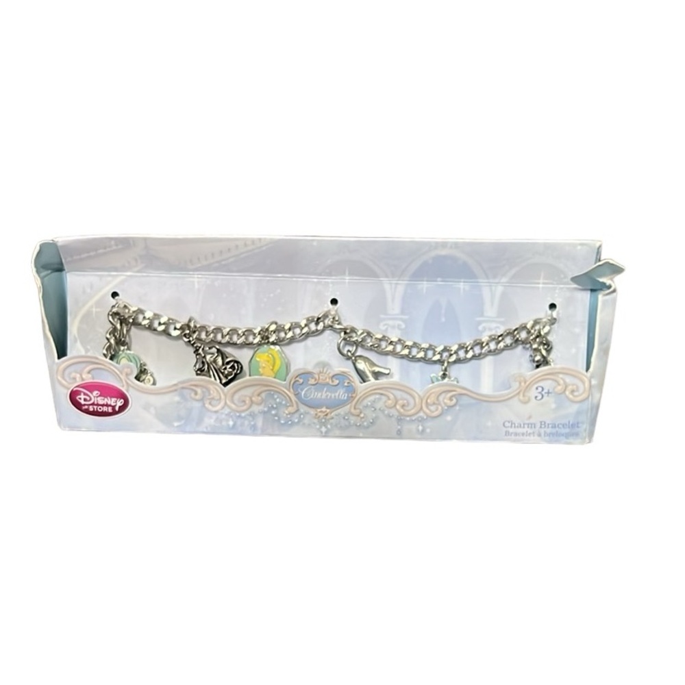 Disney Store Princess Cinderella Charm Bracelet